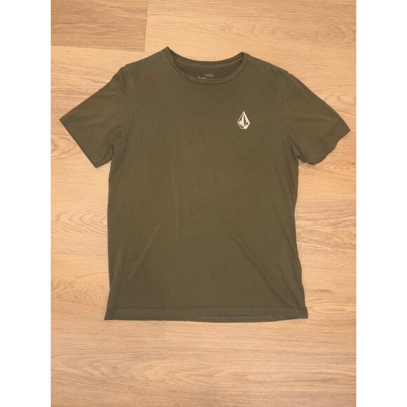 Volcom V. co. tech modern fit mens shirt olive green size medium - Picture 1 of 3